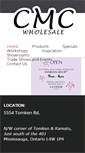 Mobile Screenshot of cmcwholesale.ca